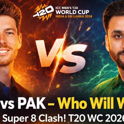 NZ vs PAK Super 8 Clash – Who Will Win? | T20 World Cup 2026