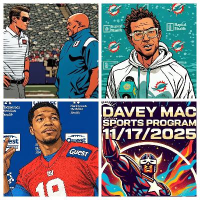 Brian Daboll Fired By The Giants; Is Joe Schoen Next? (11/17/2025)