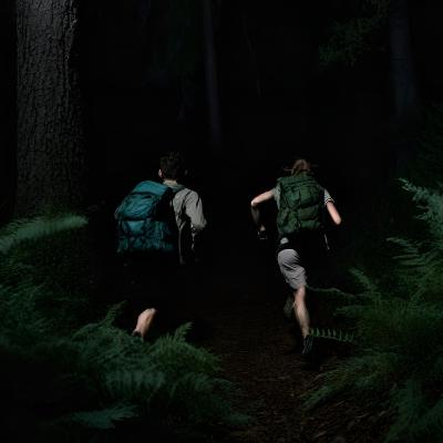 Escape from the Creature in the Night