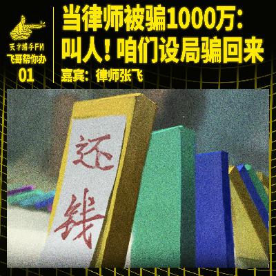 当律师被骗1000万：叫人！咱们设局骗回来 | 飞哥帮你办01
