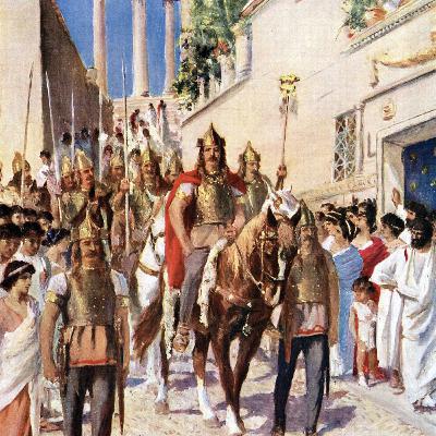 Alarico el godo y el saqueo de Roma del 410 Alarico el godo y el saqueo de Roma del 410