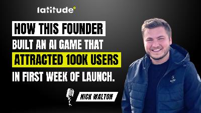 This founder built an AI game that attracted 100K users in its first week of launch. This founder built an AI game that attracted 100K users in its first week of launch.