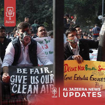 Israeli strikes in southern Lebanon, Pollution protests in New Delhi
