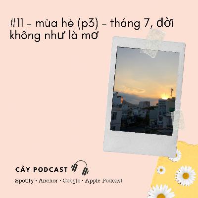 #11 - mùa hè (p3) - tháng 7, đời không như là mơ