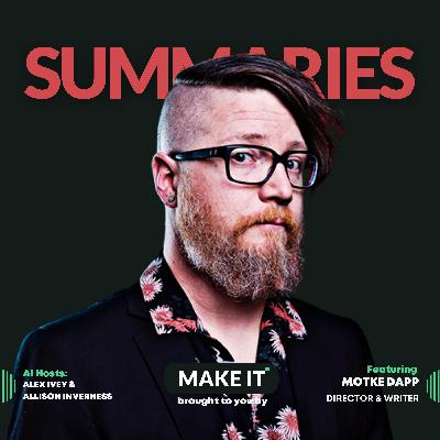 #15 SUMMARIES | Motke Dapp: What Kills More Independent Films Than Bad Reviews or Low Budgets?