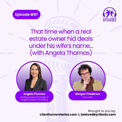 That time when a real estate owner hid deals under his wife's name… (with Angela Thomas) That time when a real estate owner hid deals under his wife's name… (with Angela Thomas)