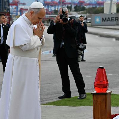 Pope Leo wraps up Lebanon visit with prayers at site of Beirut port blast