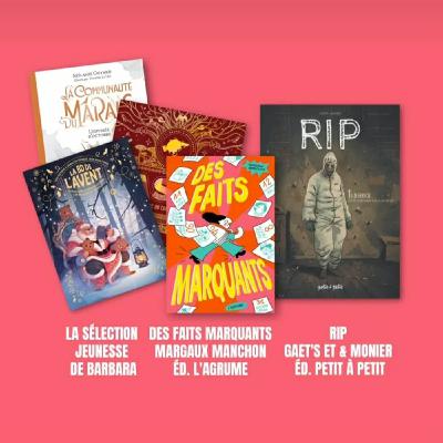 Délivrez-moi : RIP, Gaet's & Julien Monier, Éd. Petit à Petit + Des faits marquants, Margaux Manchon, Ed. L'Agrume + sélection jeunesse Délivrez-moi : RIP, Gaet's & Julien Monier, Éd. Petit à Petit + Des faits marquants, Margaux Manchon, Ed. L'Agrume + sélection jeunesse