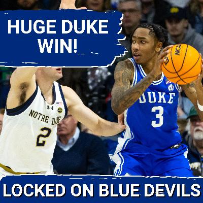 BREAKING: Duke Basketball DESTROYS Notre Dame as Jon Scheyer's Squad UNLEASHES Total Dominance