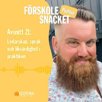 21. Ledarskap, språk och likvärdighet i praktiken 21. Ledarskap, språk och likvärdighet i praktiken