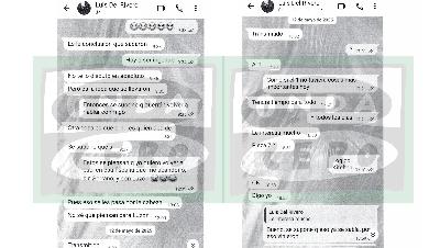 "El 1 es quien decide": los whatsapps que un intermediario de Leire Díez mandó al fiscal Stampa