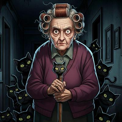 The Copy-Cat Cat-Lady Lady-Killer
