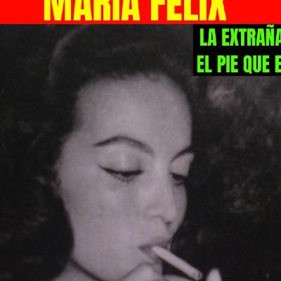 ⭐️MARÍA FÉLIX La extraña FOTO fumando con el pie que enloqueció las redes⭐️
