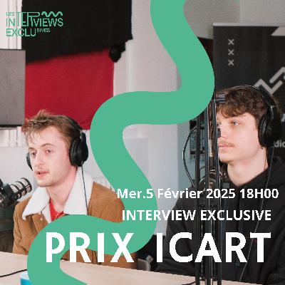 Interview Prix de l’ICART 2025 Interview Prix de l’ICART 2025