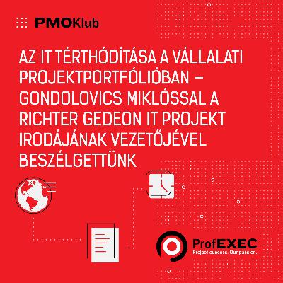 Az IT térhódítása a vállalati projektportfolióban - Gondolovics Miklóssal a Richter Gedeon IT projekt irodájának vezetőjével beszélgettünk Az IT térhódítása a vállalati projektportfolióban - Gondolovics Miklóssal a Richter Gedeon IT projekt irodájának vezetőjével beszélgettünk