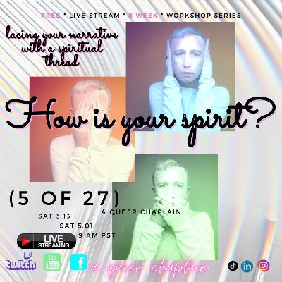 #27 Daily LIVE - Lacing Your Narrative with a Spiritual Thread (Week 5 Day 27) #27 Daily LIVE - Lacing Your Narrative with a Spiritual Thread (Week 5 Day 27)