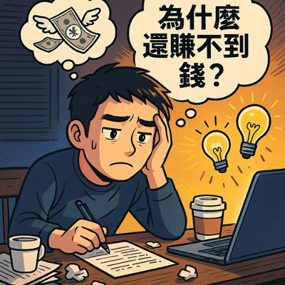副業做很久，還是賺不到錢？你可能踩了這3個坑