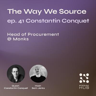 41. Procurement's Tech Stack w/ Constantin Conquet, Head of Procurement at Monks