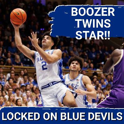 Duke Basketball DOMINATES Western Carolina 95-54 as BOOZER TWINS Shine in Cameron Indoor