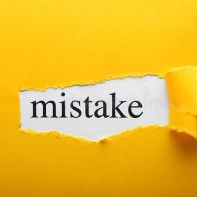 Don't be afraid to commit a mistake ... #04