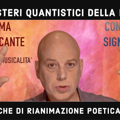 7a puntata prima parte Tecniche di Rianimazione Poetica