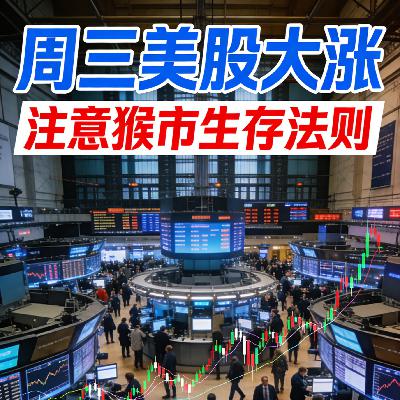 周三美股大涨：注意猴市生存法则