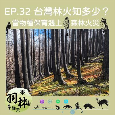 來羽林聊天 EP.32 台灣林火知多少？/當物種保育遇上森林火災/美國奧勒岡州斑點鴞的故事 ft.潘孝隆 臺大地理所博士