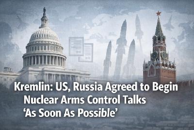 Kremlin: US, Russia Agreed to Begin Nuclear Arms Control Talks 'As Soon As Possible'
