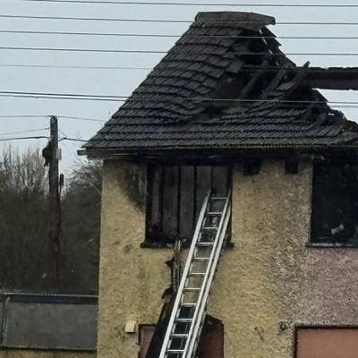 A body has been discovered following a fire at a house in Co Offaly