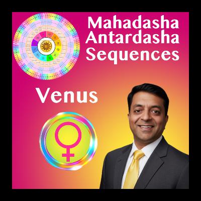 Venus Mahadasha And Antardasha Sequence | 20-Year Cycle of Desire, Wealth, Love & Karma
