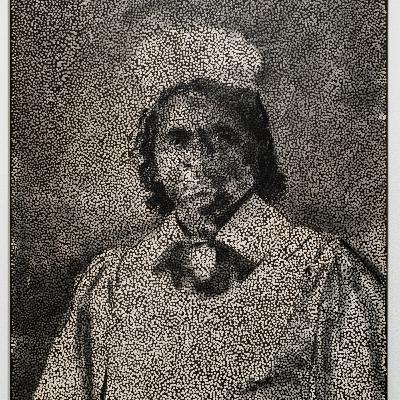 Audio Description: Daniel Boyd 'Untitled (FLICSAIBE)' 2023