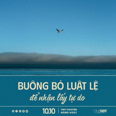 BUÔNG BỎ LUẬT LỆ ĐỂ NHẬN LẤY TỰ DO | Tĩnh Nguyện Hằng Ngày 10/10/2025