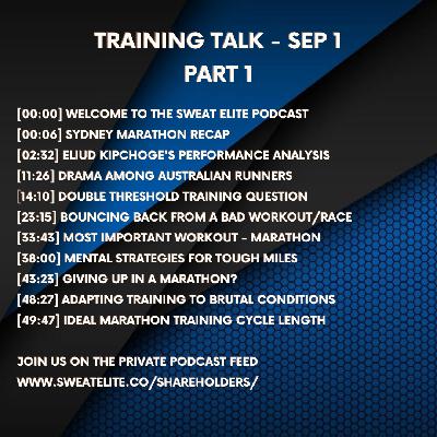 Sydney Marathon & Answering Listener Questions About The Marathon
