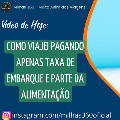 Como viajei pagando apenas taxa de embarque e parte da alimentação Como viajei pagando apenas taxa de embarque e parte da alimentação