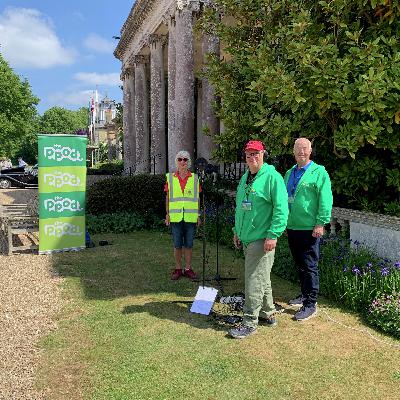 the P pod - on location with the Solent MG Club