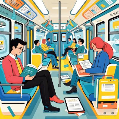通勤400公里，五招教你把地铁变成移动的成长学院