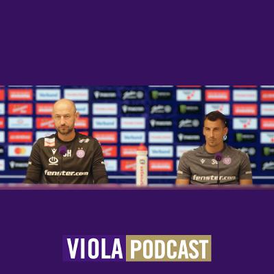 Vor Austria Wien - TSV Hartberg: PK mit Stephan Helm und Manfred Fischer (08/2025)