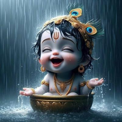 Why does Krishna always smile?