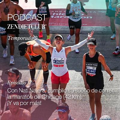 Cumplió su sueño de correr una maratón completa (42 km). ¡Y va por más!