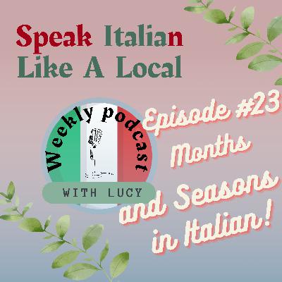 Months and seasons in Italian