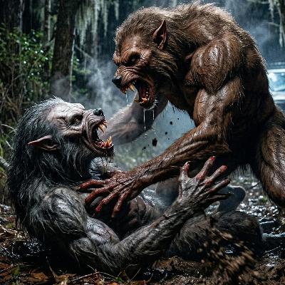 Hunter witnesses Werewolf Territorial Fight in Mississippi Hunter witnesses Werewolf Territorial Fight in Mississippi