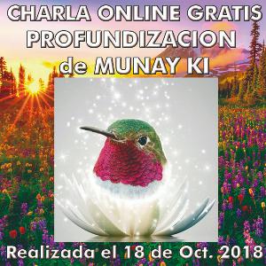 Webinar PROFUNDIZACION de Munay Ki - 18 de Octubre 2018