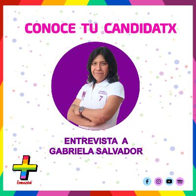 Entrevista a Gabriela Salvador ( Candidata al Congreso)