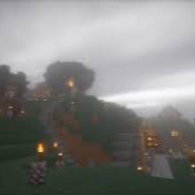 Minecraft Music + Rain for Sleep/Studying - 2 Hours