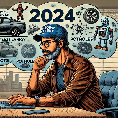 2024 Motoring Year in Review: Hilarious Must-Listen! EVs, Robots & Rod Stewart vs Potholes!