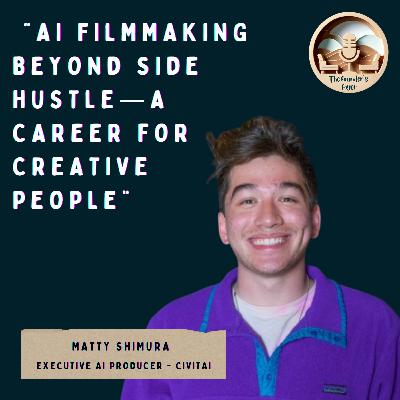 #47 AI filmmaking beyond side hustle—a career for creative people ft. Matty Shimura, Executive AI Producer, Civitai #47 AI filmmaking beyond side hustle—a career for creative people ft. Matty Shimura, Executive AI Producer, Civitai