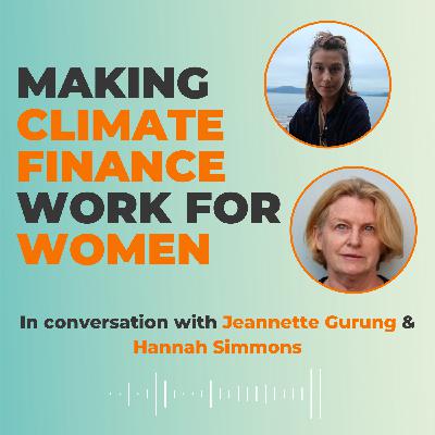How sustainable finance can work for women How sustainable finance can work for women
