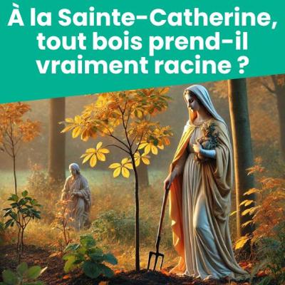 À la Sainte-Catherine, tout bois prend-il vraiment racine ?