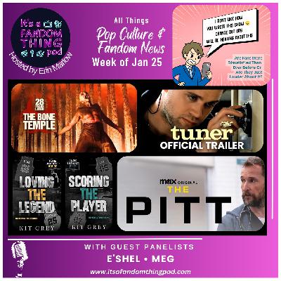 Pop Culture and Fandom News for the Week of January 25th Pop Culture and Fandom News for the Week of January 25th