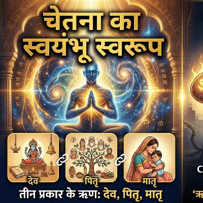 28 Feb 26 - चेतना का स्वयंभू स्वरूप और देव, पितृ, मातृ के ऋणों का विश्लेषण। 'ऋण' और 'कर्तव्य' का अंतर।